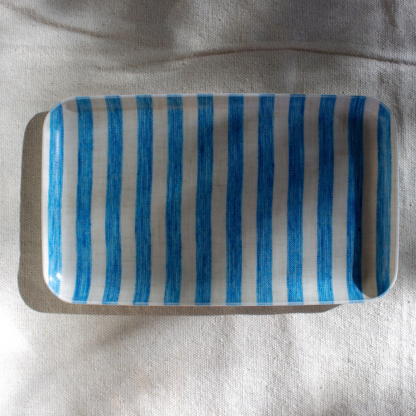 Fog Linen Work, Linen Coated Tray - Francis