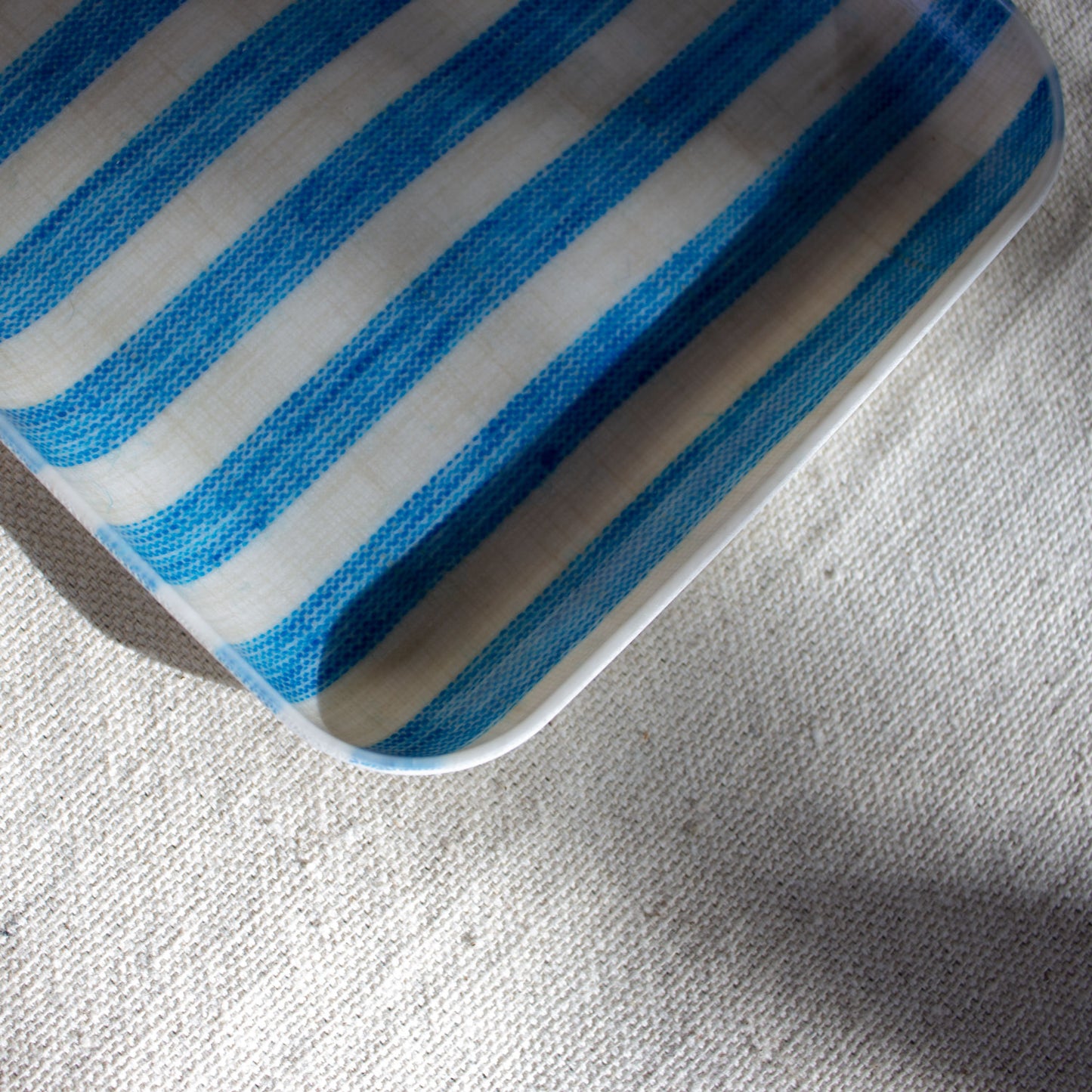 Fog Linen Work, Linen Coated Tray - Francis