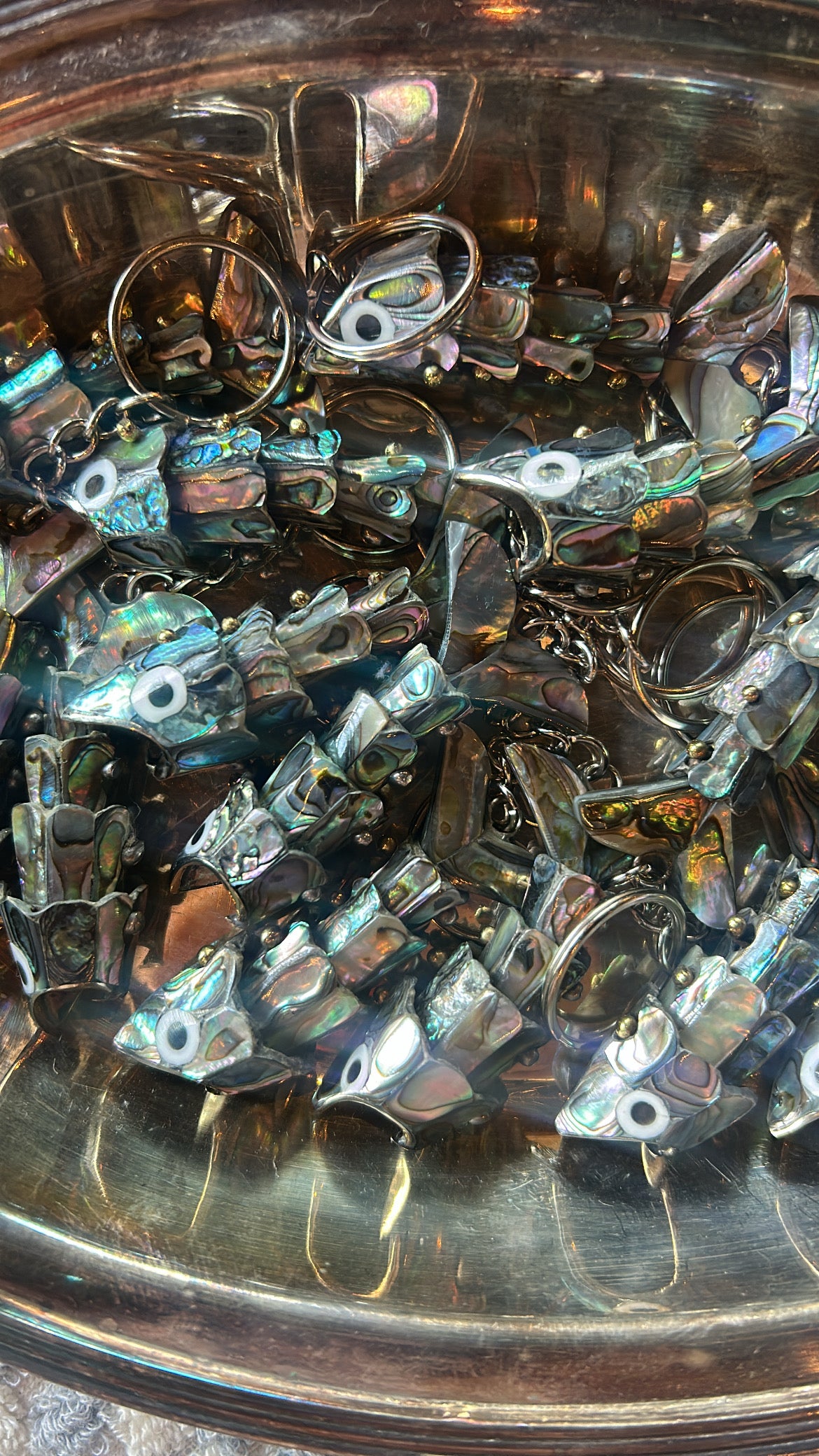Abalone Fish Keychain