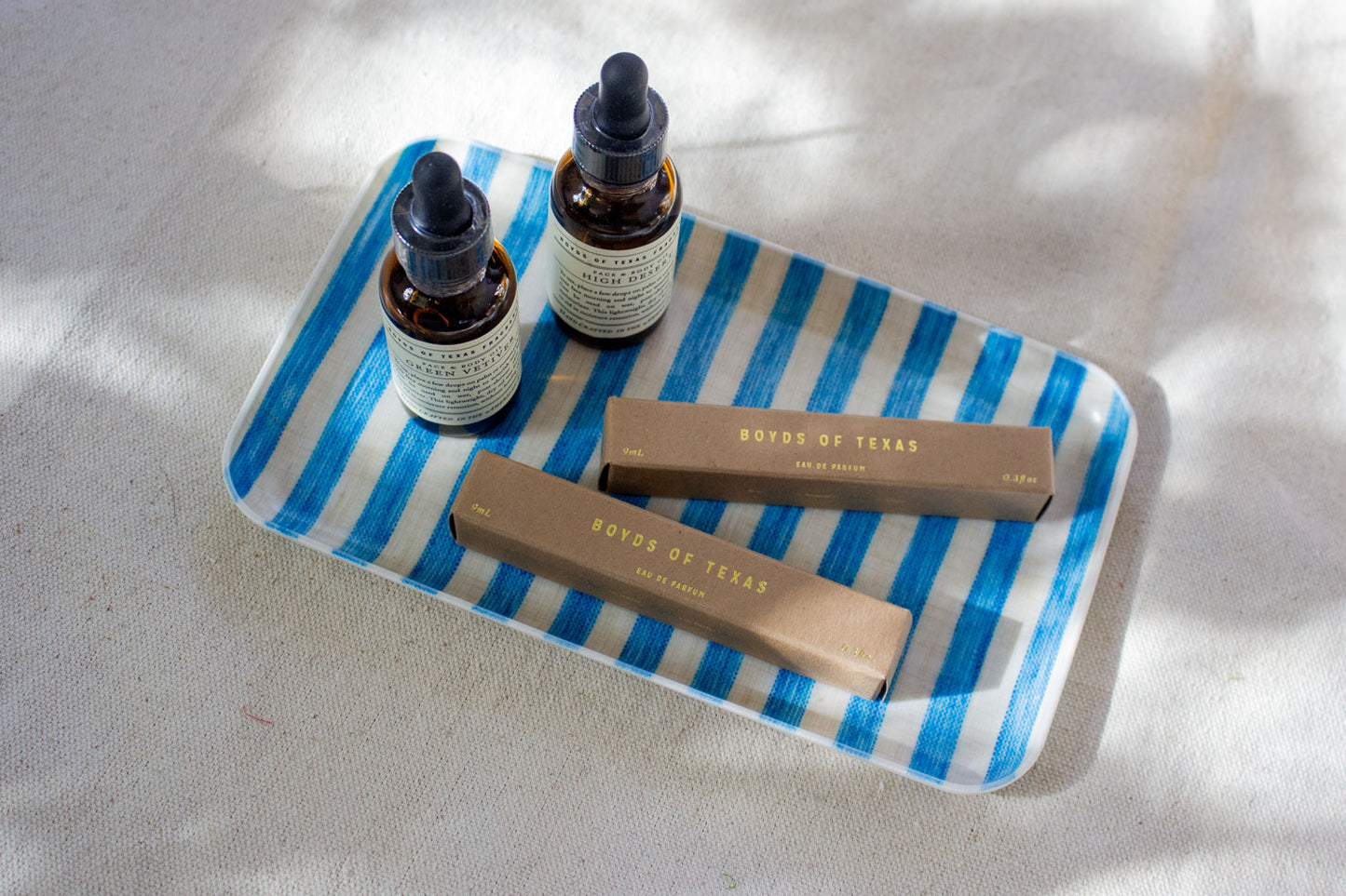 Fog Linen Work, Linen Coated Tray - Francis
