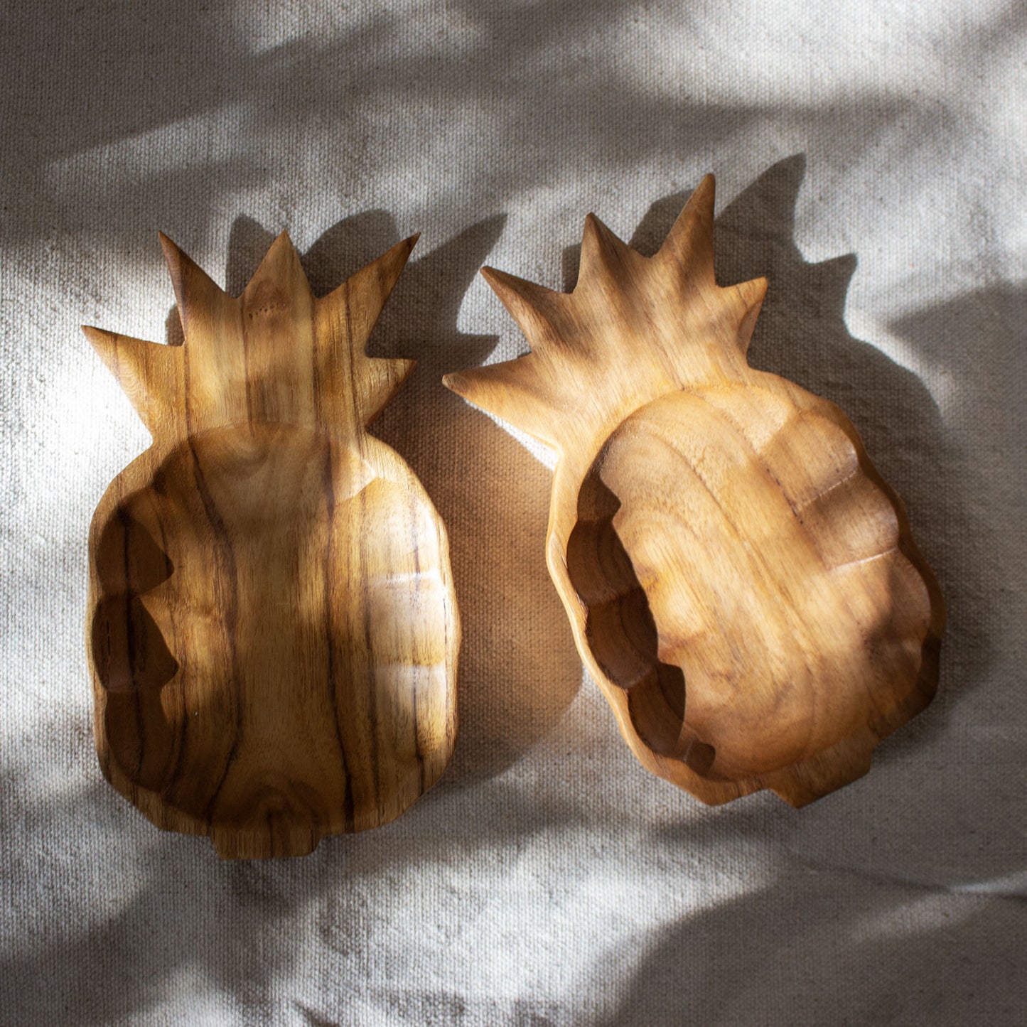 Teak Wooden Pineapple