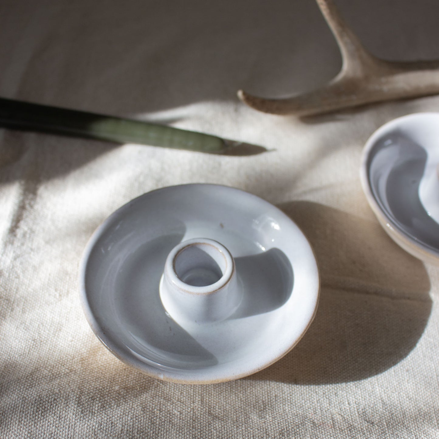 Ceramic Candlestick Holder