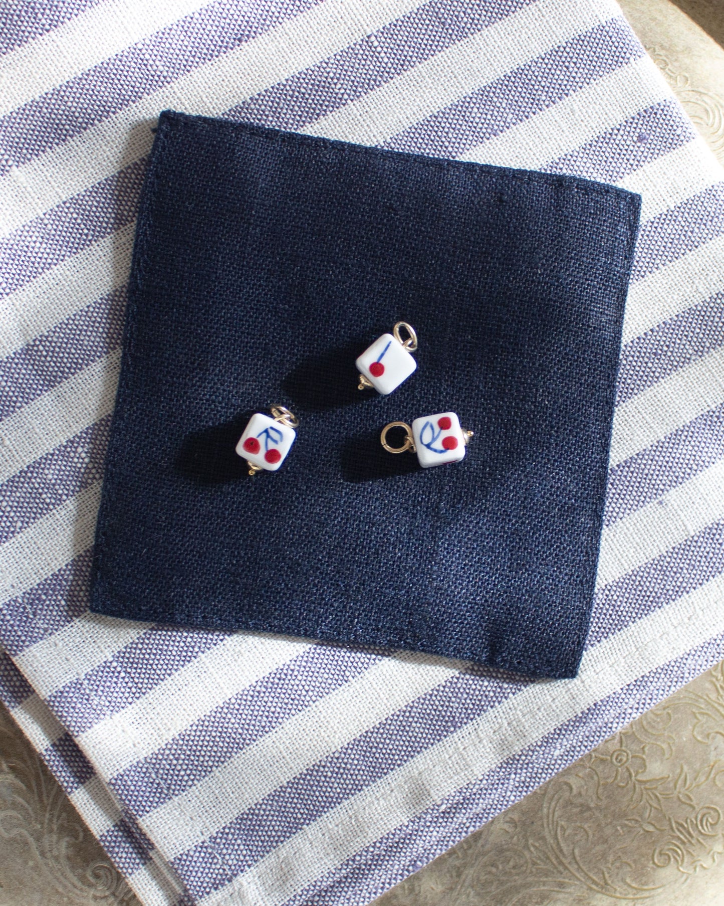 Cherry Dice Charm