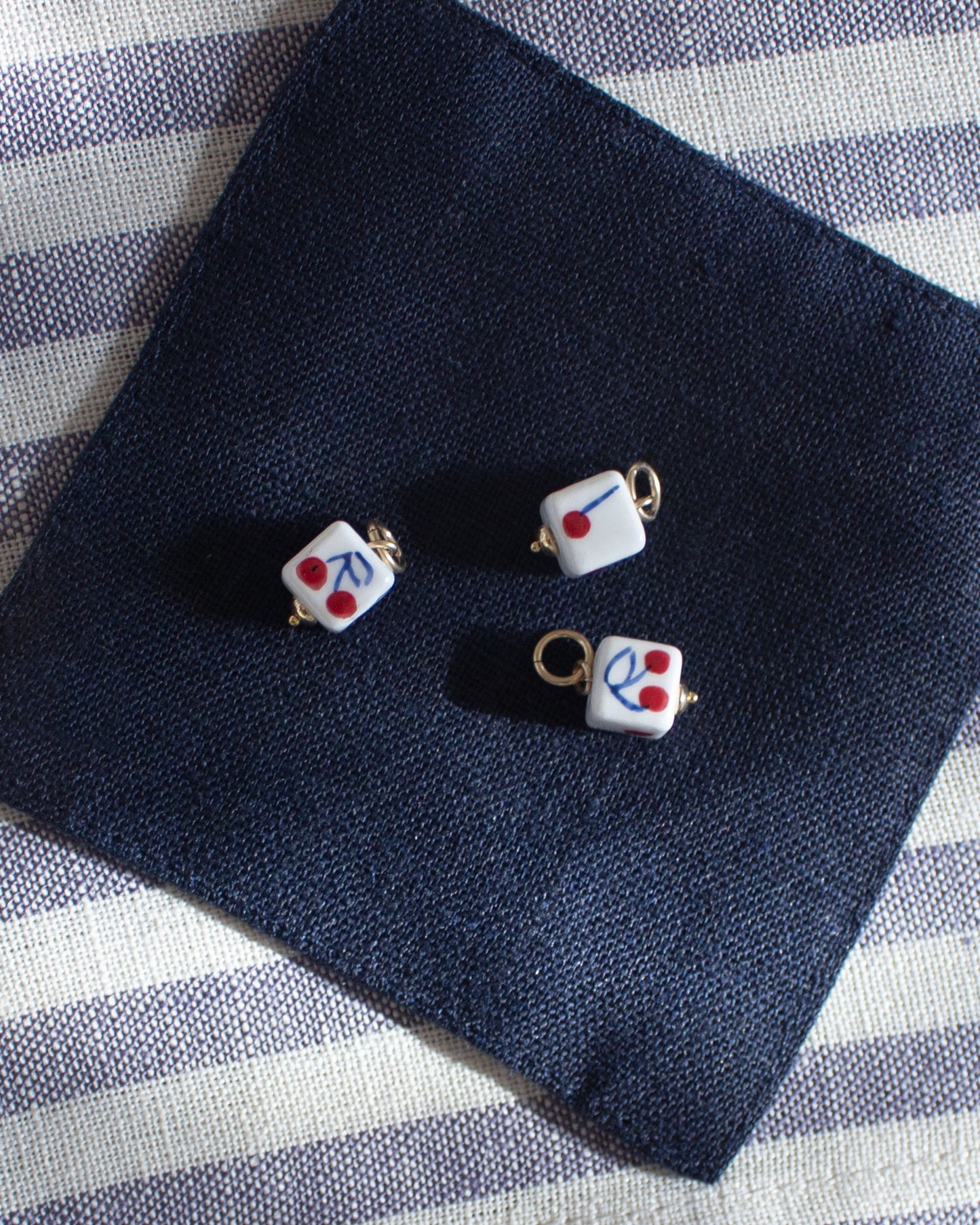 Cherry Dice Charm