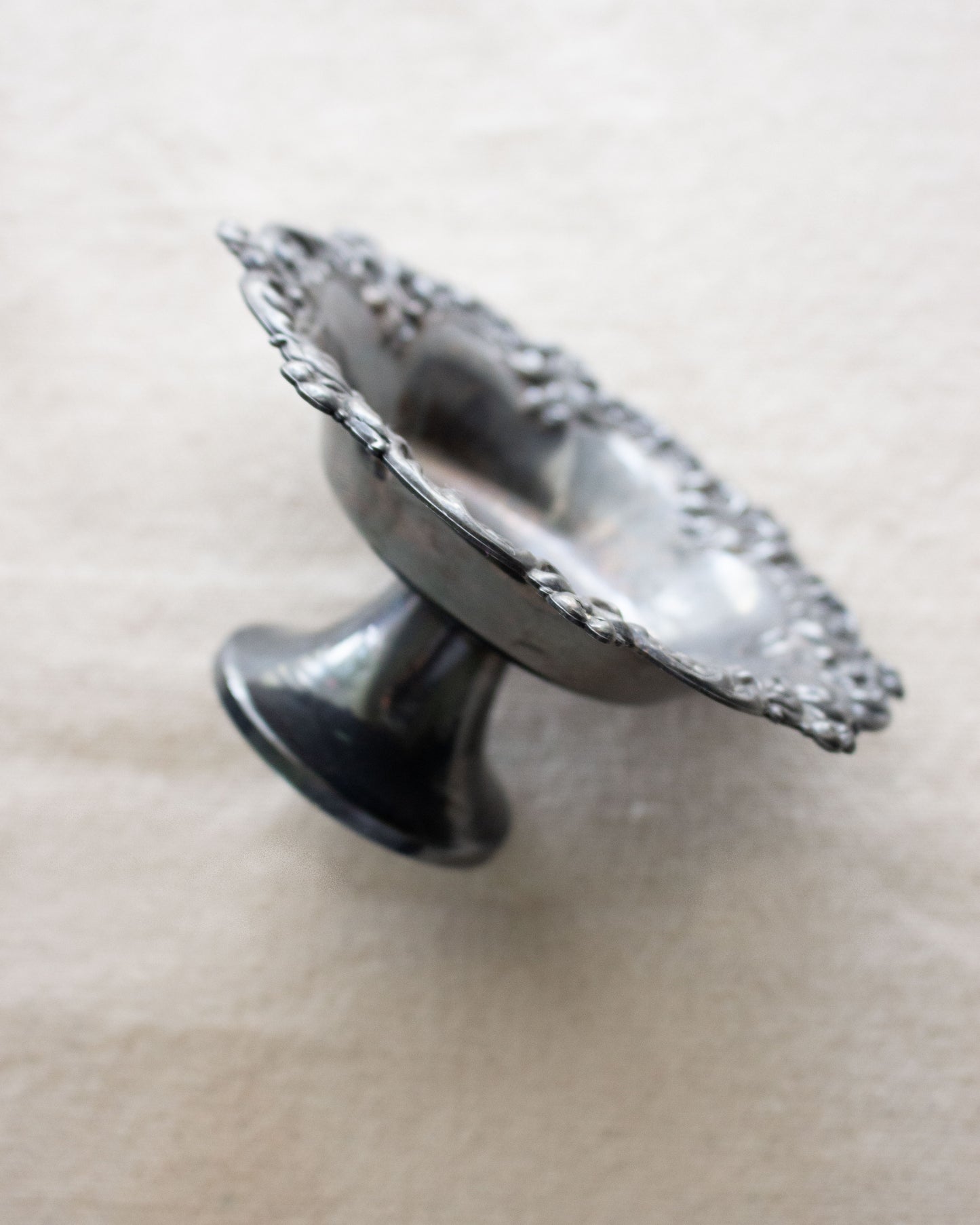 Silver Plated Nut Dish