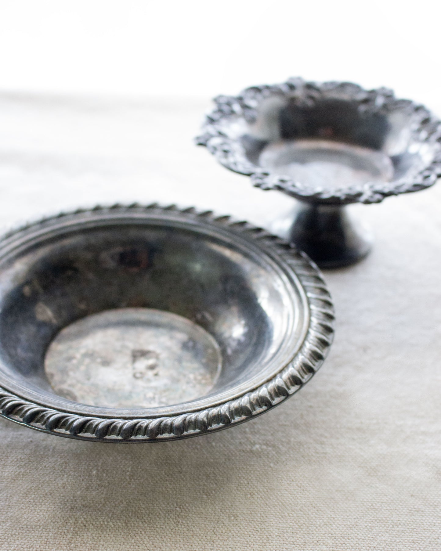 Silver Plated Nut Dish