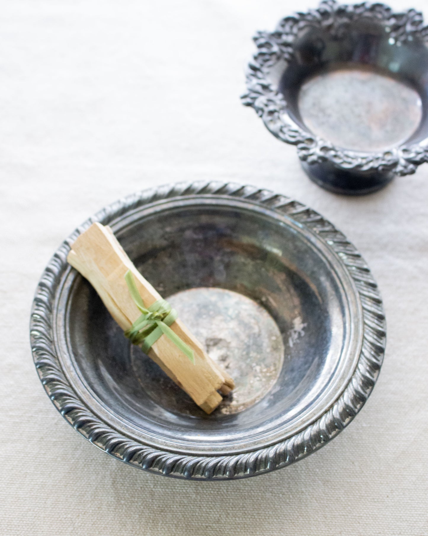 Silver Plated Nut Dish