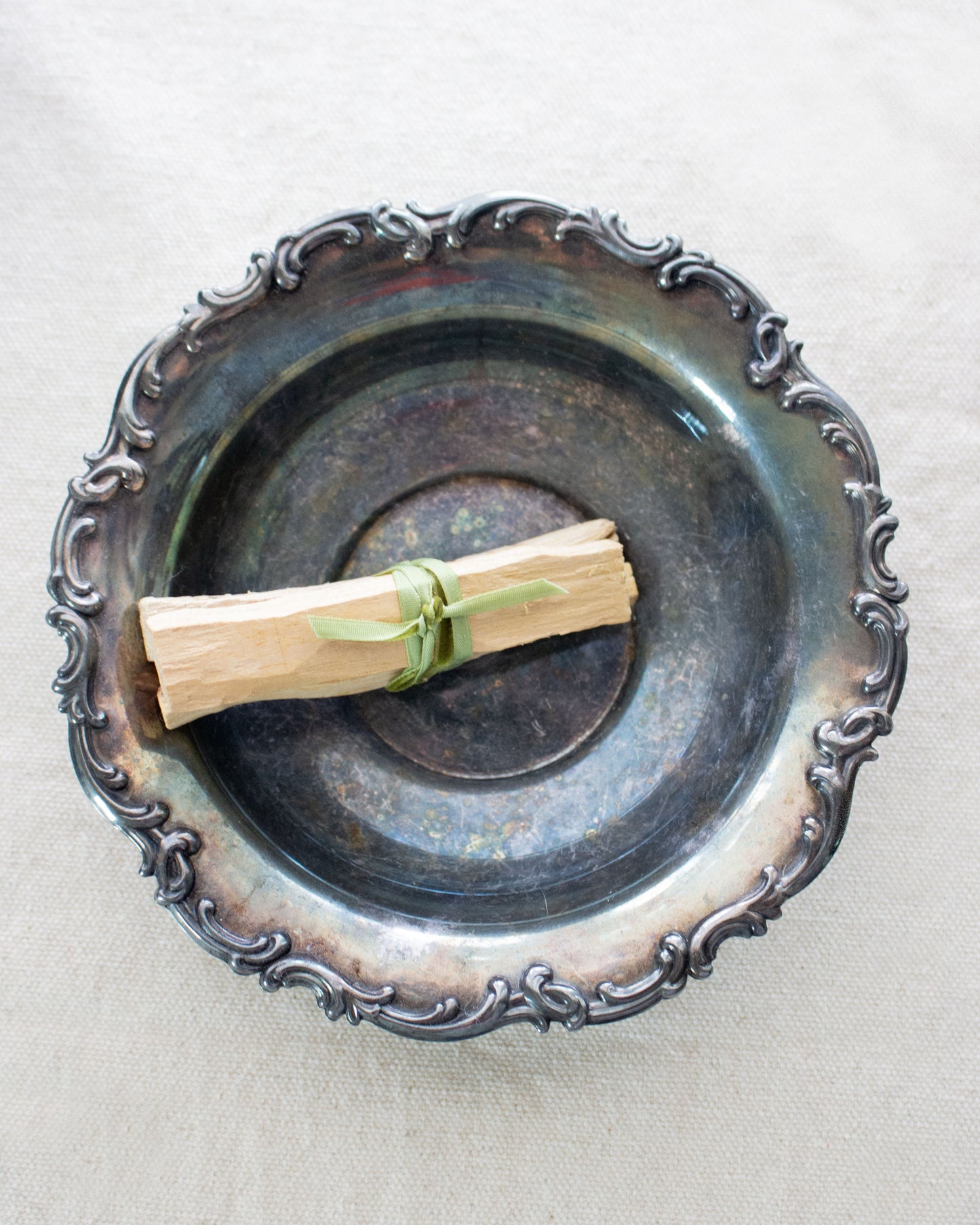 Silver Plated Nut Dish