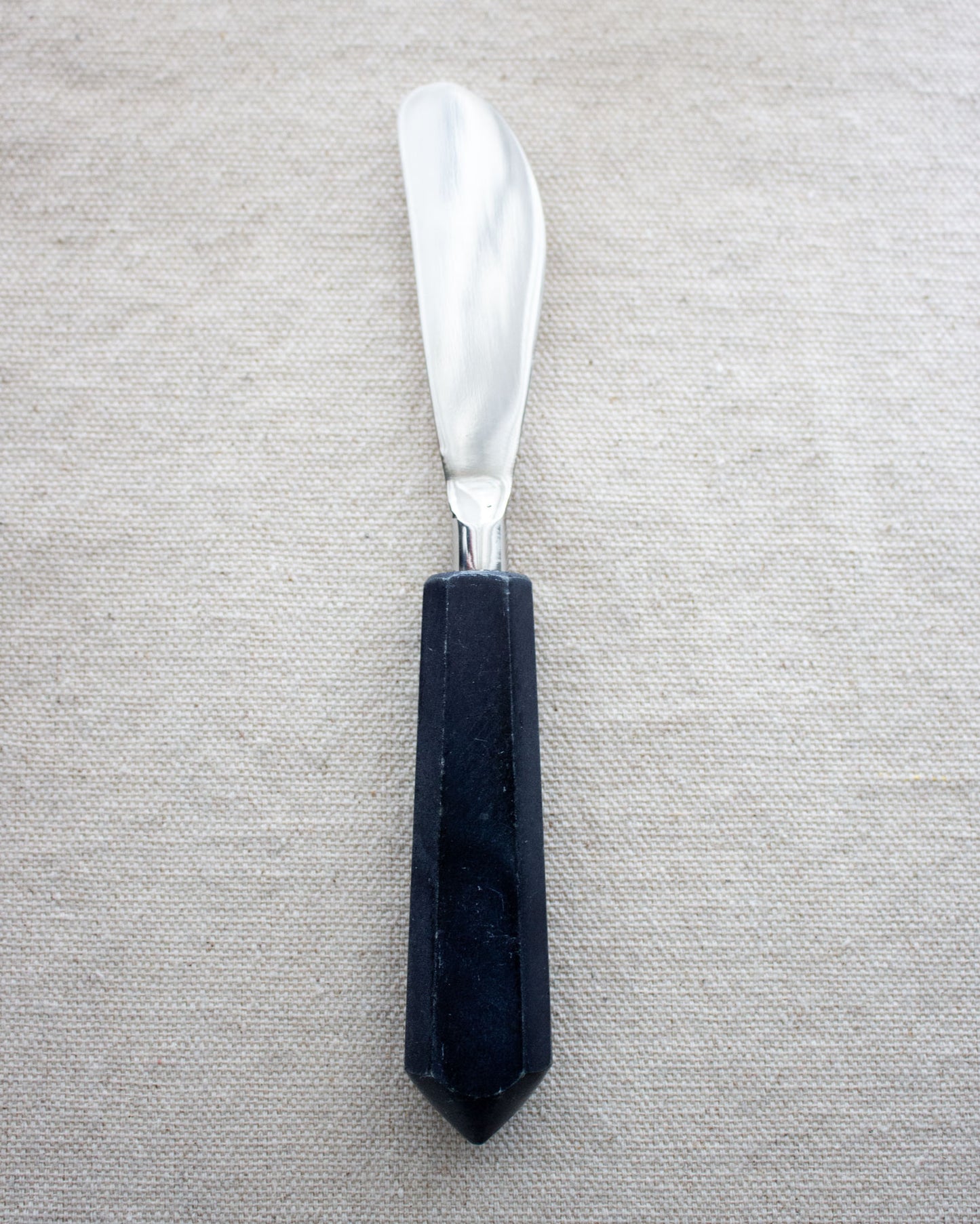 Cheese Knife - Black Stone