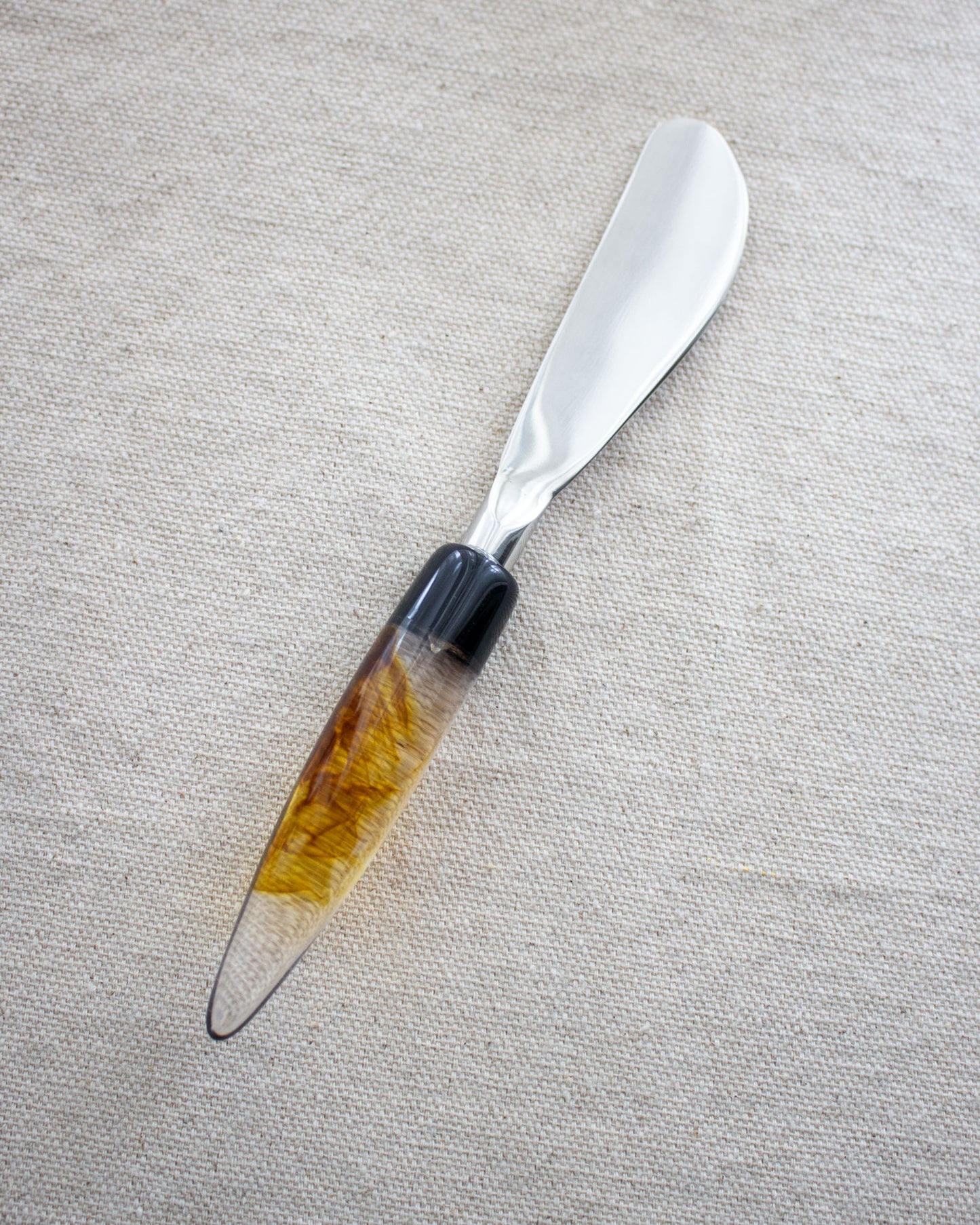 Cheese Knife - Amber Swirl