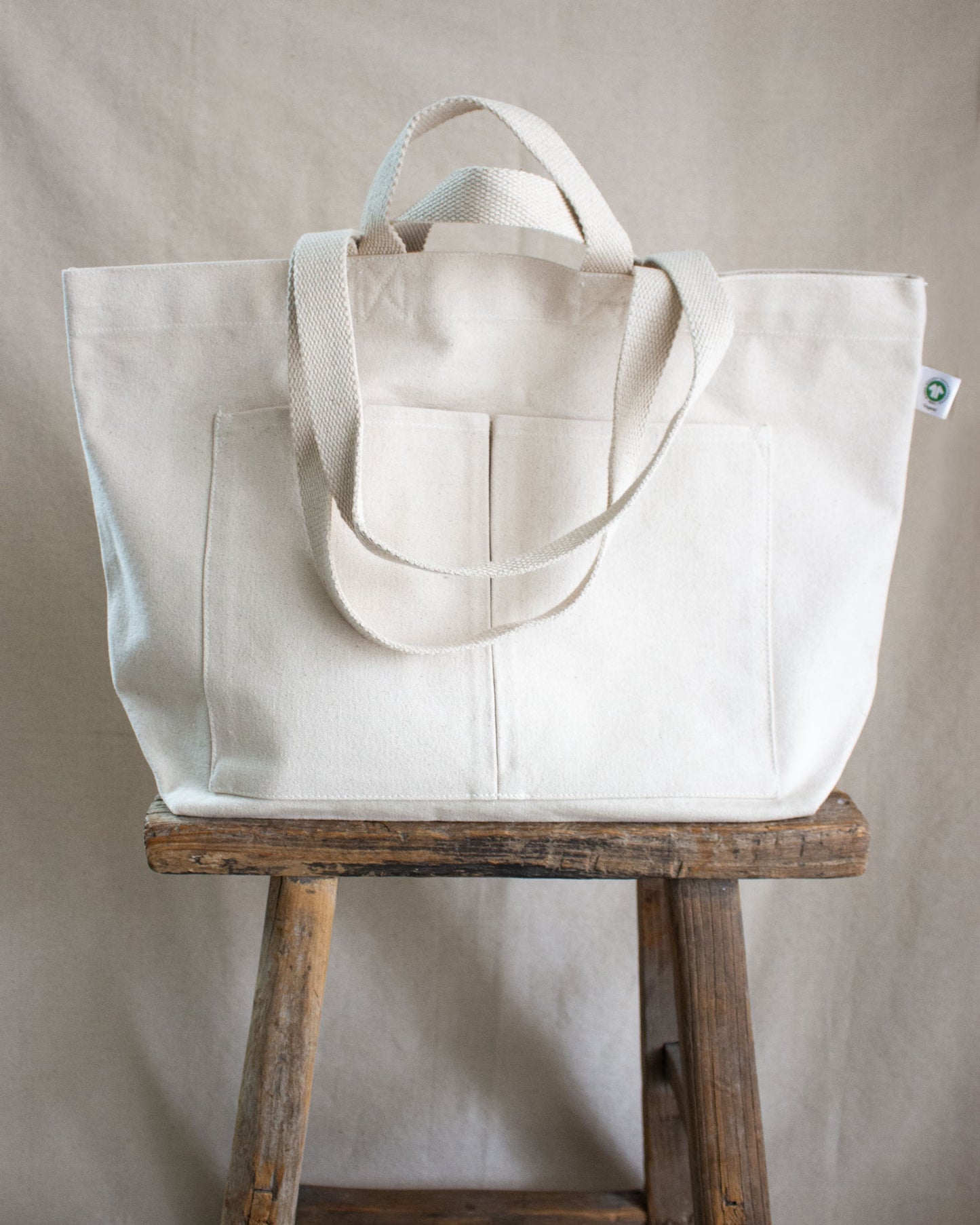 Oversized Canvas Tote Bag