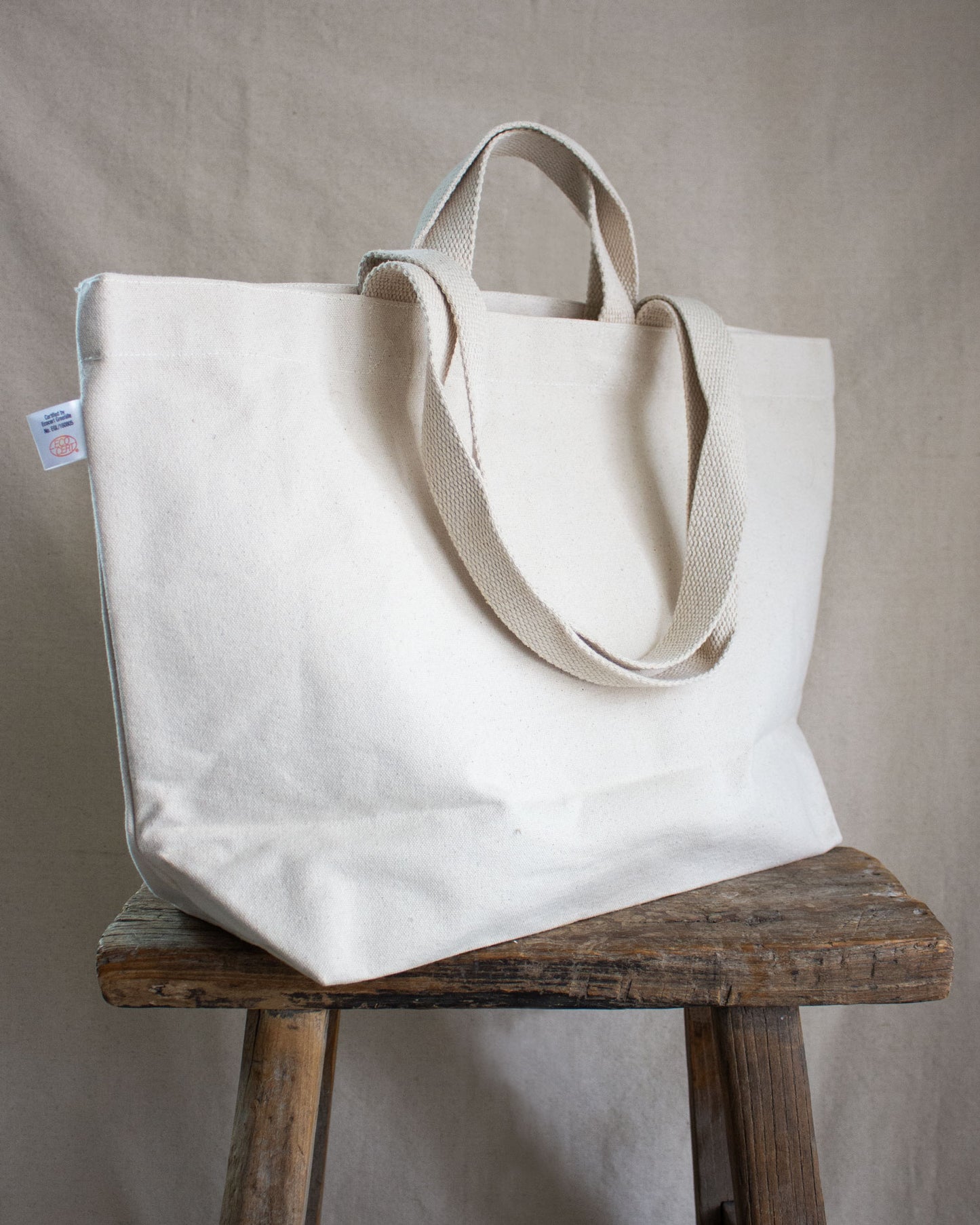 Oversized Canvas Tote Bag