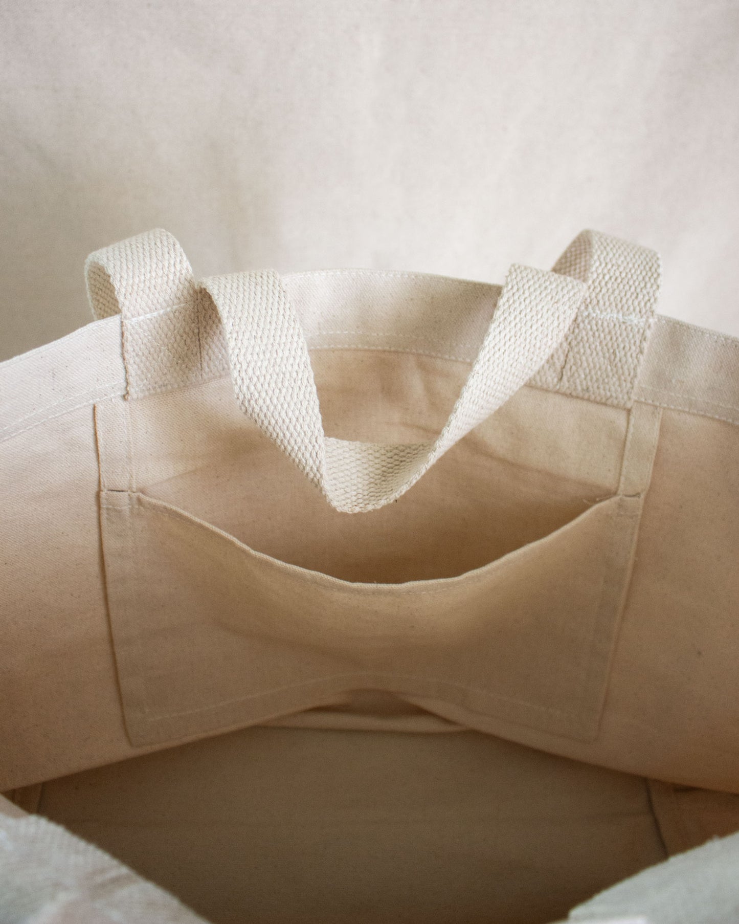 Oversized Canvas Tote Bag