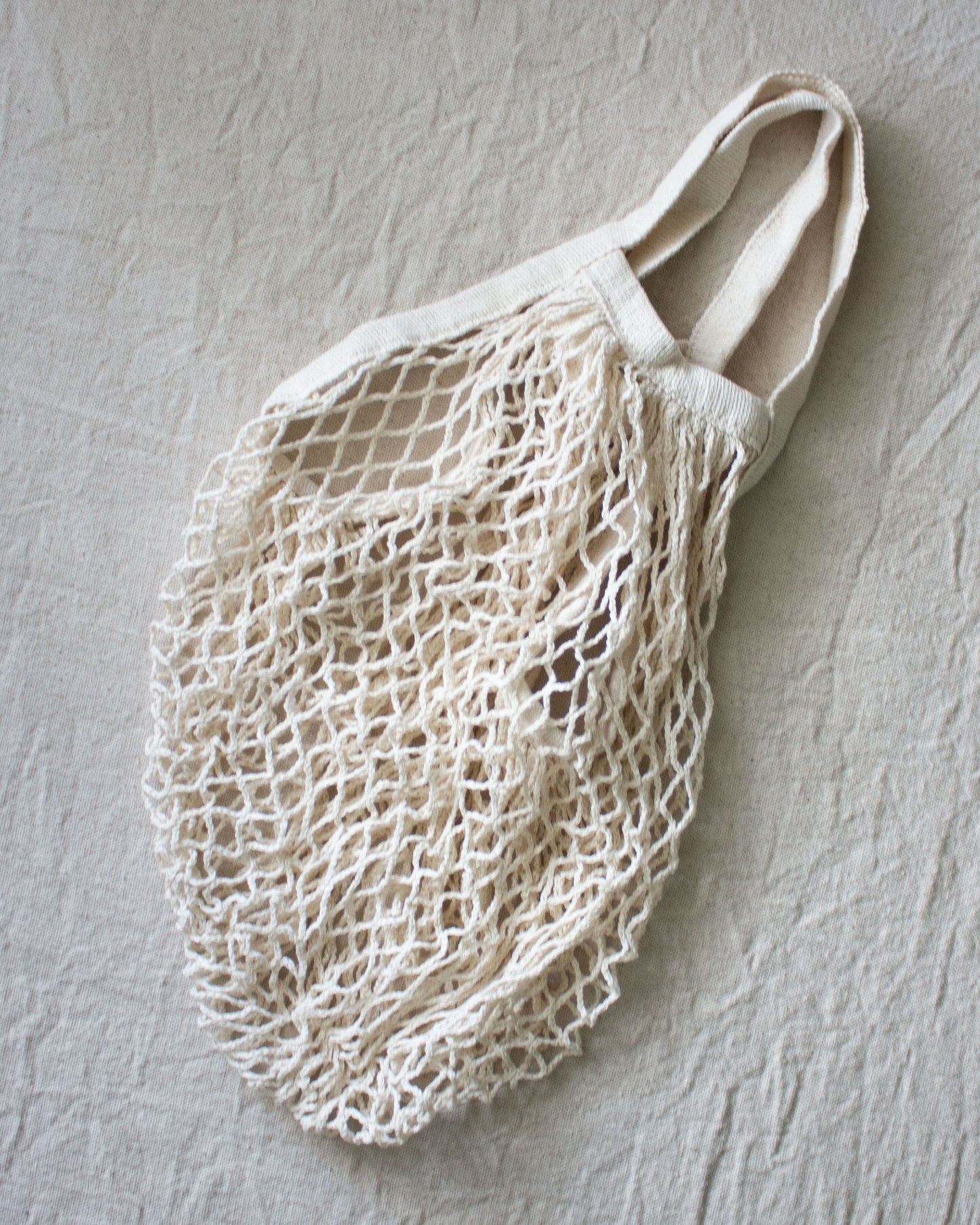 Cotton Mesh Vegetable Tote