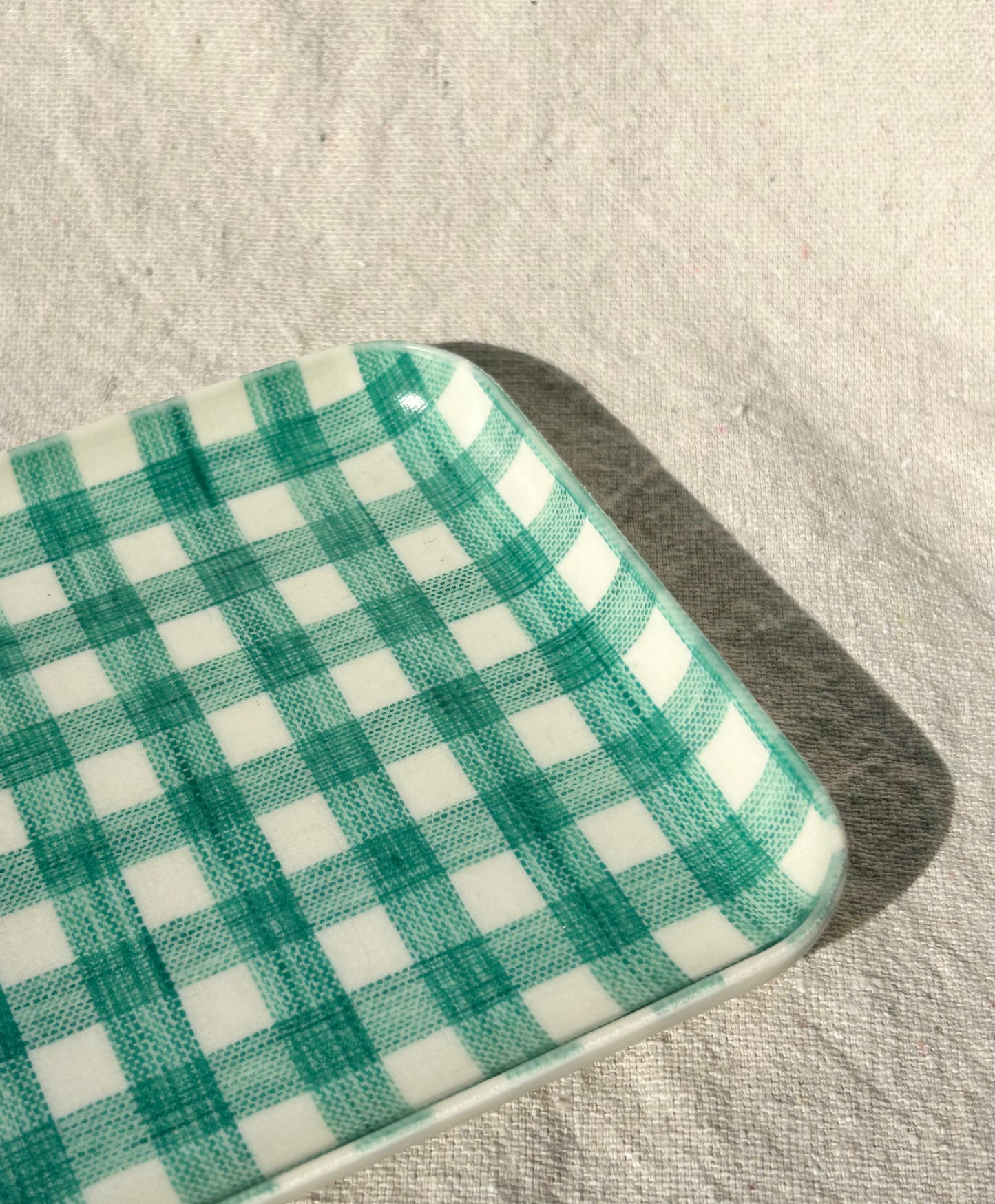 Fog Linen Work, Linen Coated Tray - Jules