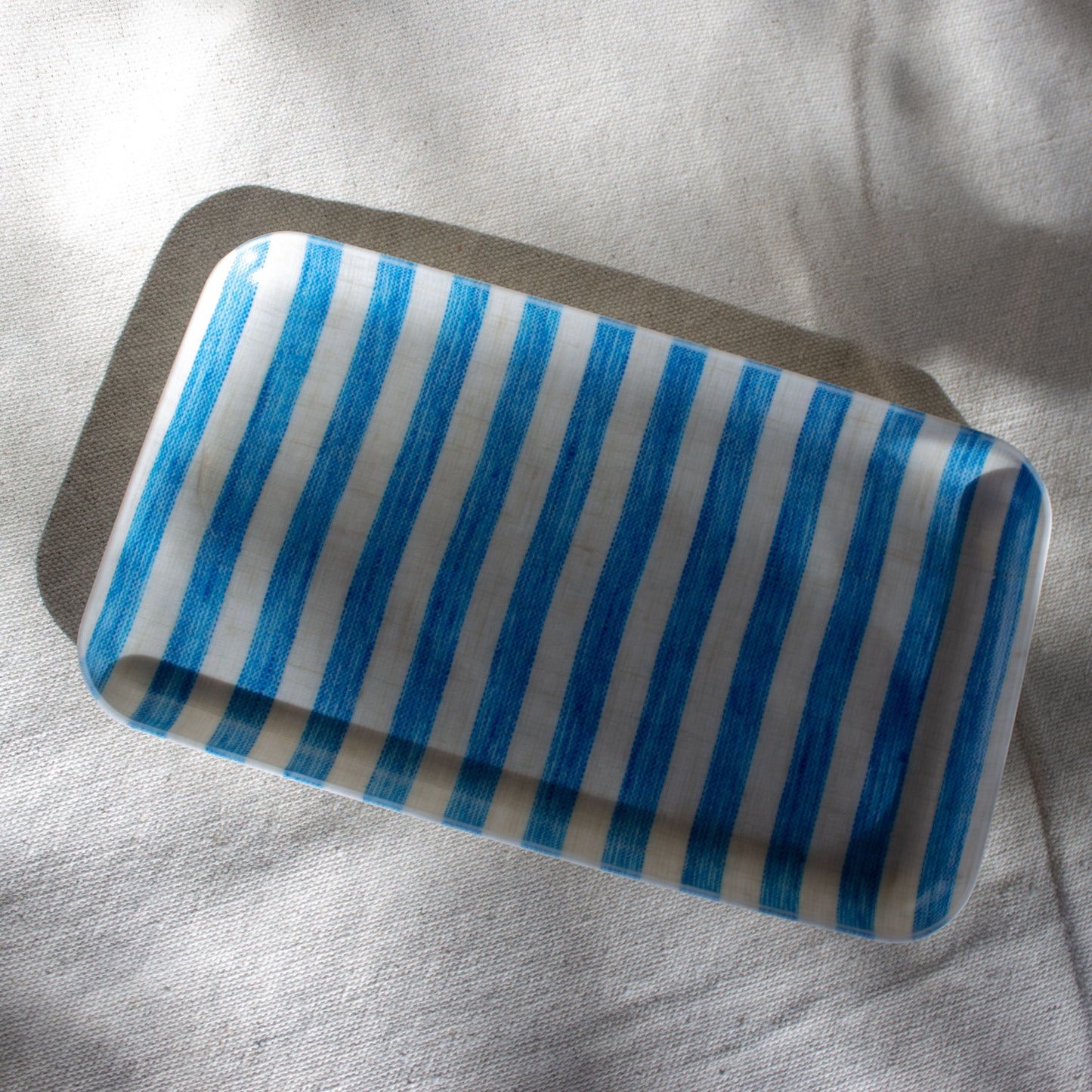 Fog Linen Work, Linen Coated Tray - Francis
