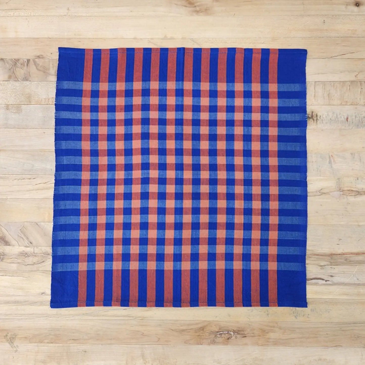 Grid Napkins - Cobalt
