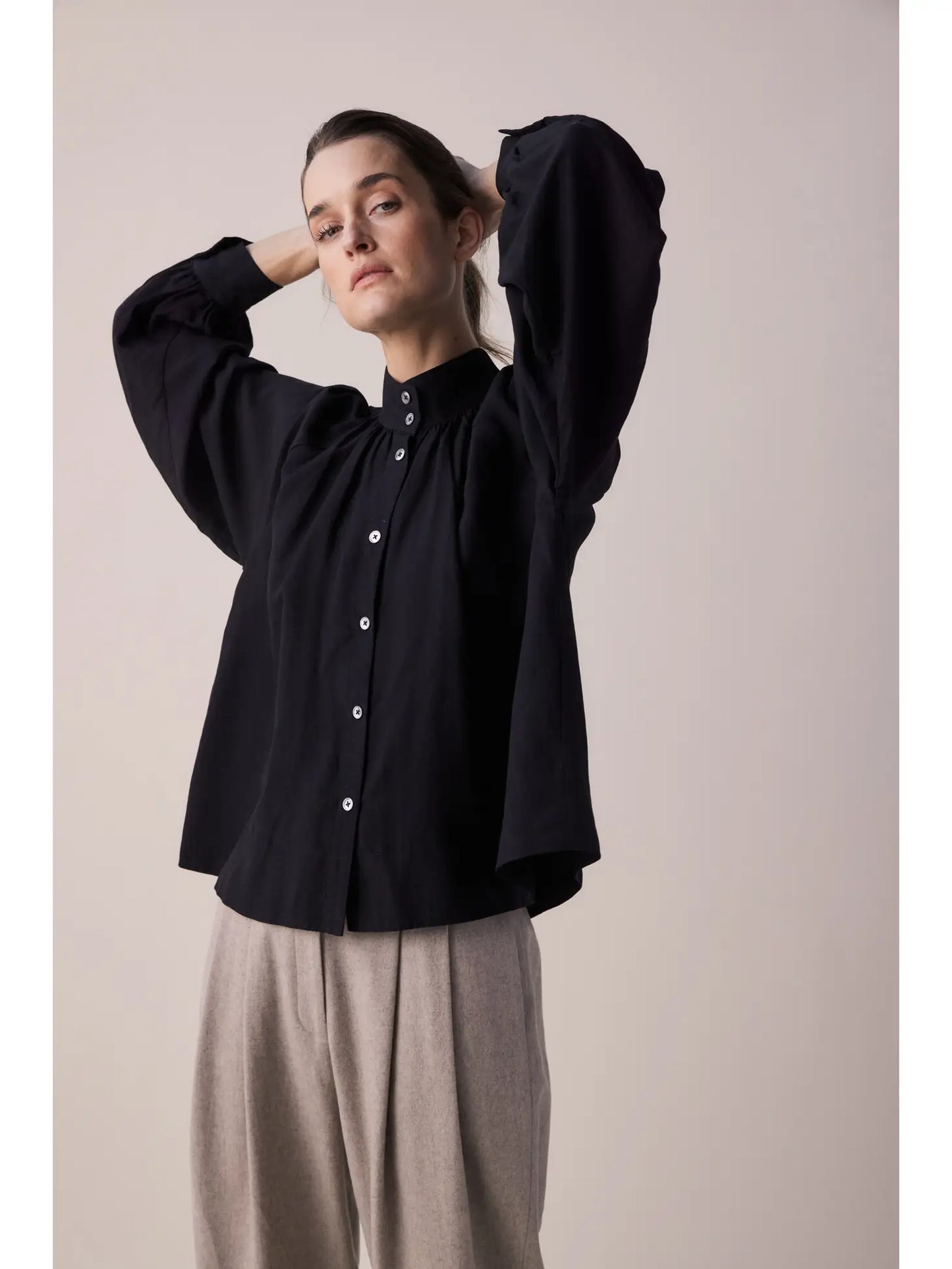 High Neck Blouse