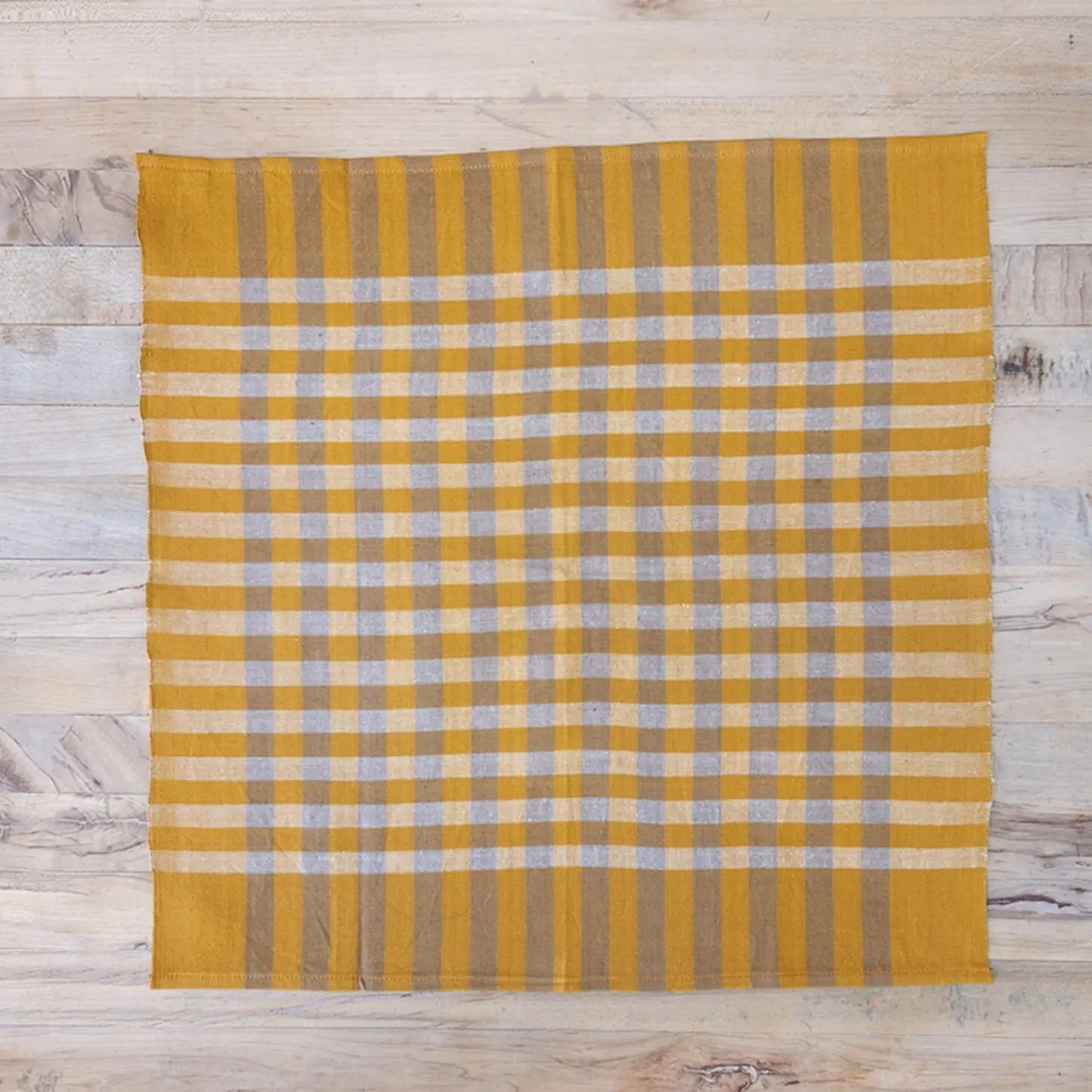 Grid Napkins - Ochre