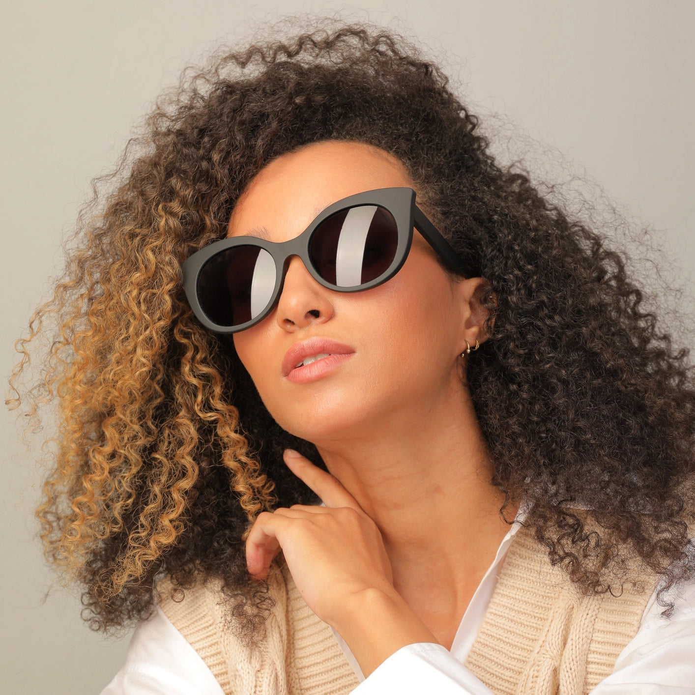 Roxy Sunglasses - Matte Black