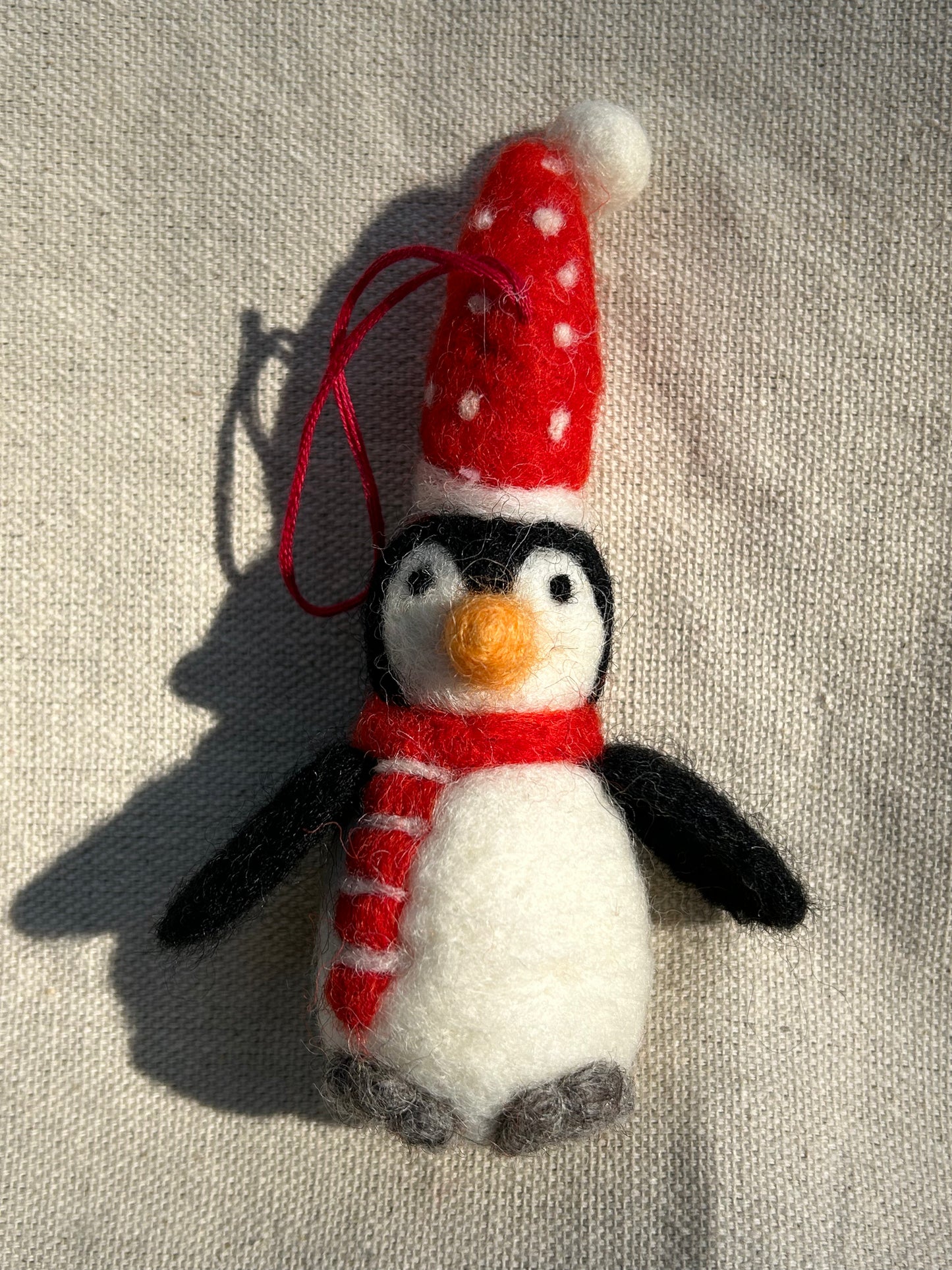 Felt Penguin Ornament
