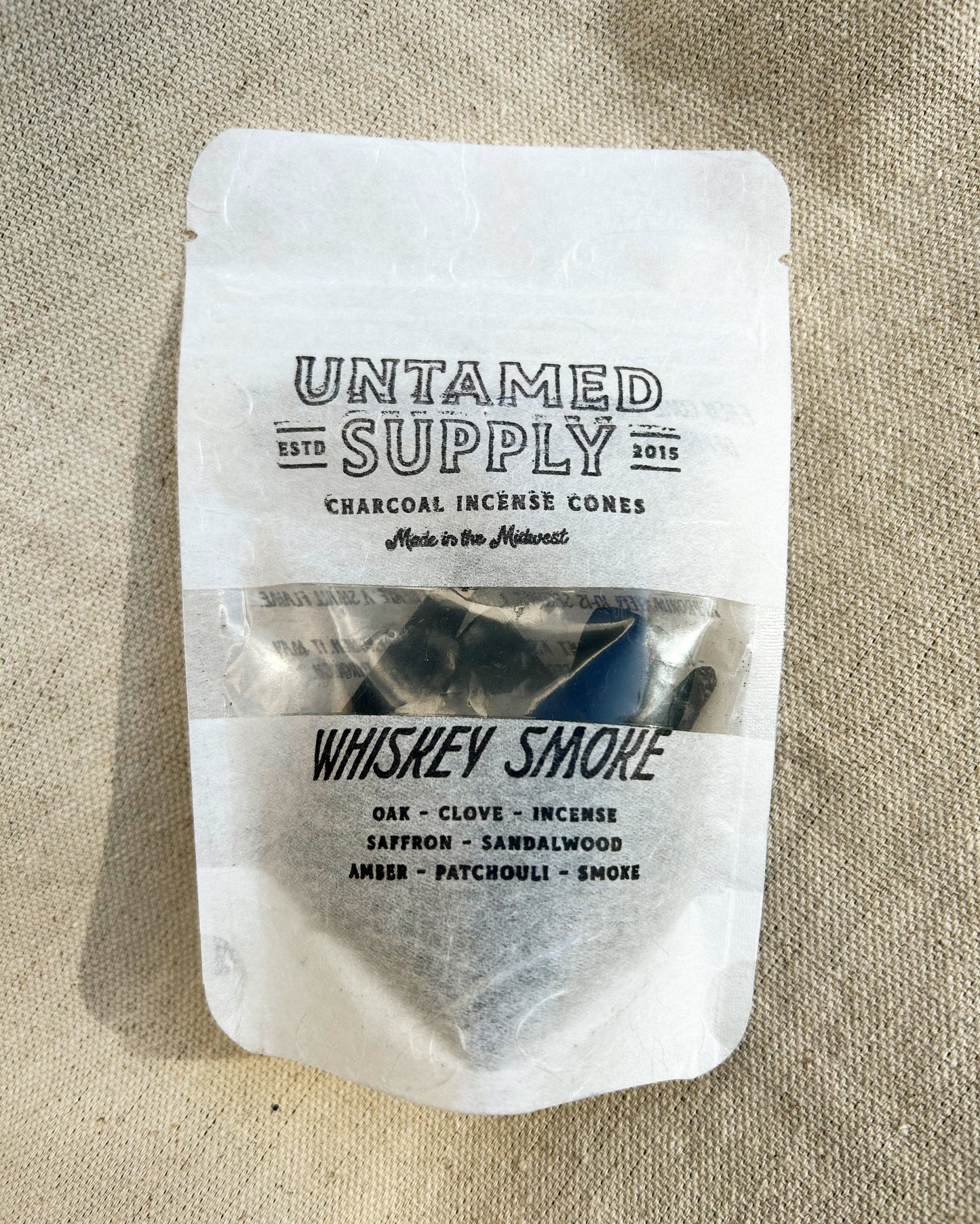 Whiskey Smoke Incense Cones