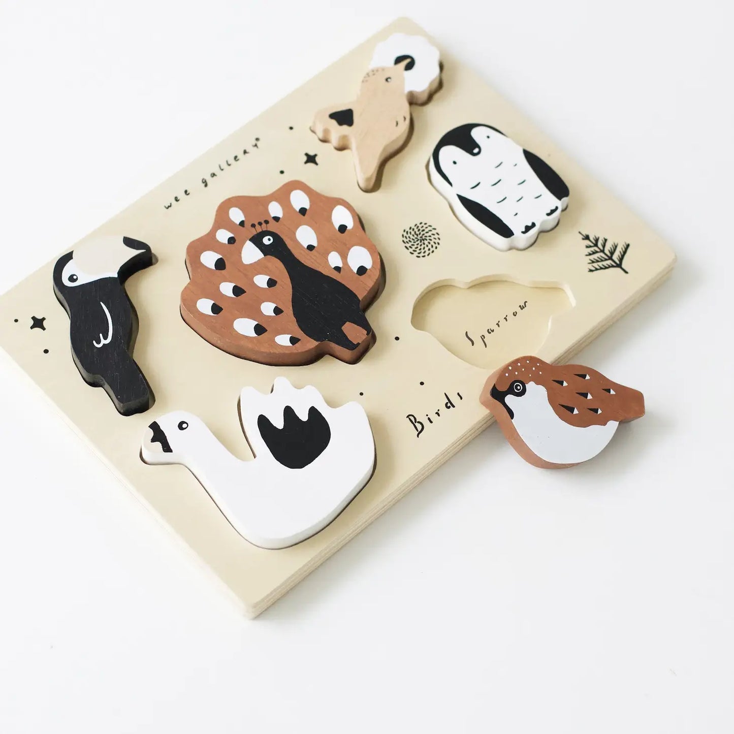 Birds Wooden Puzzle