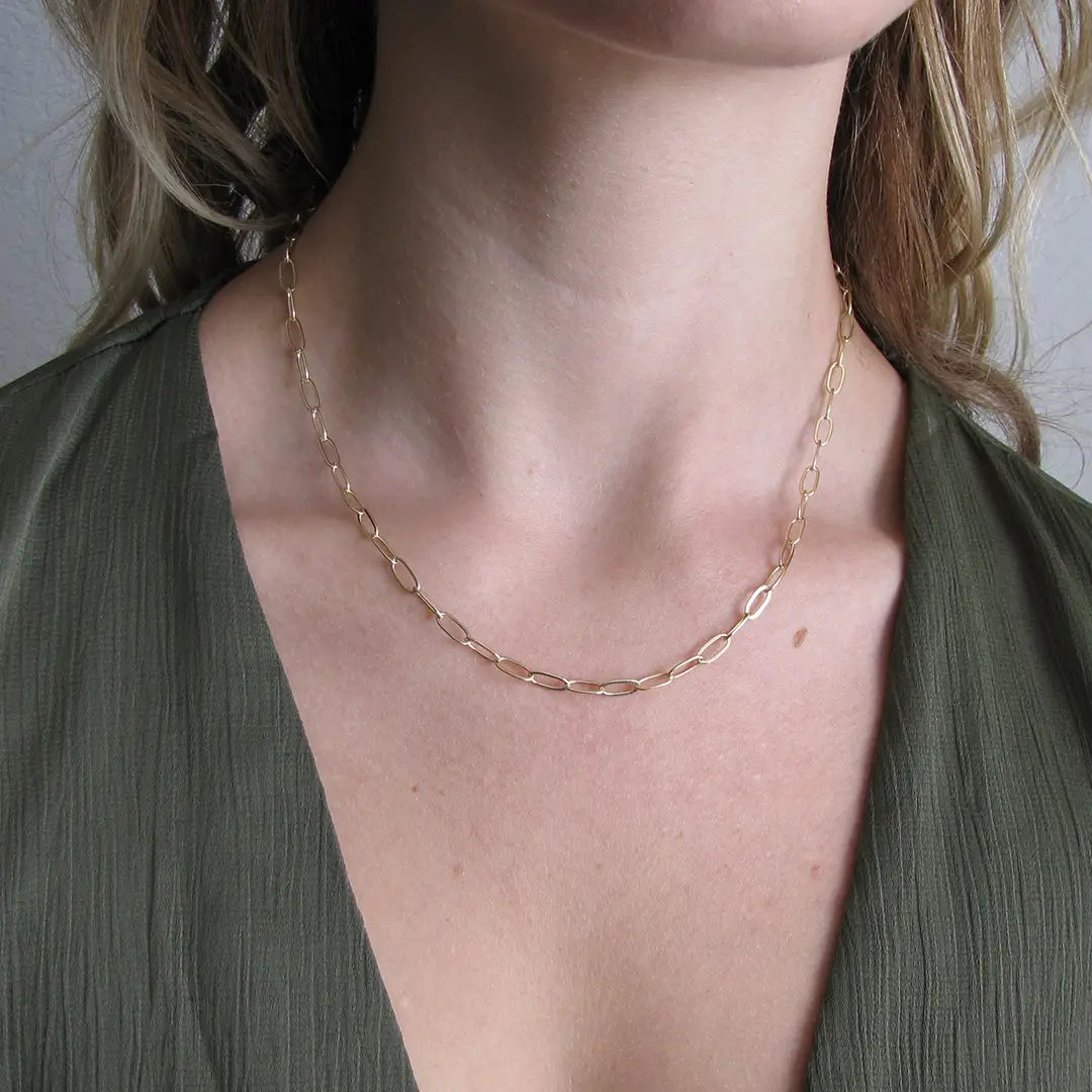 Gold Filled Chain Necklace