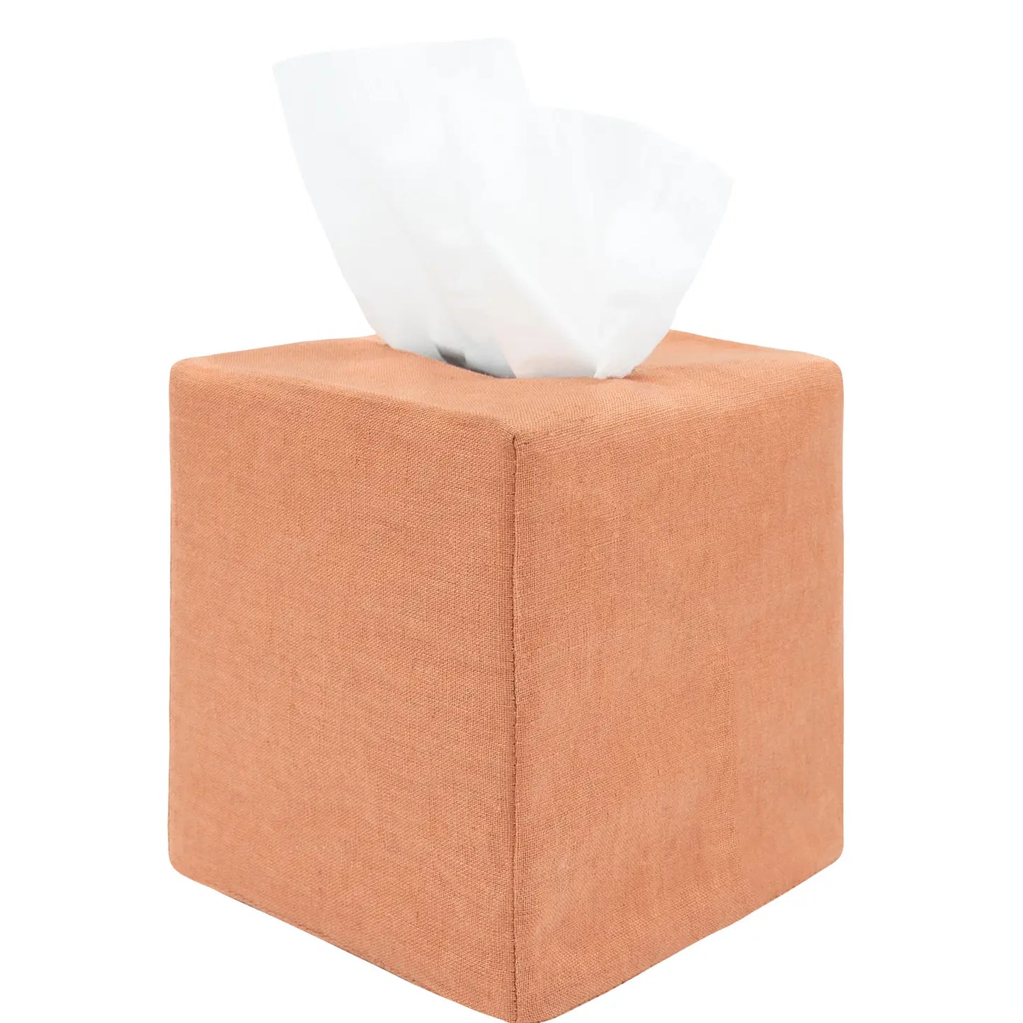 Linen Tissue Box Cover