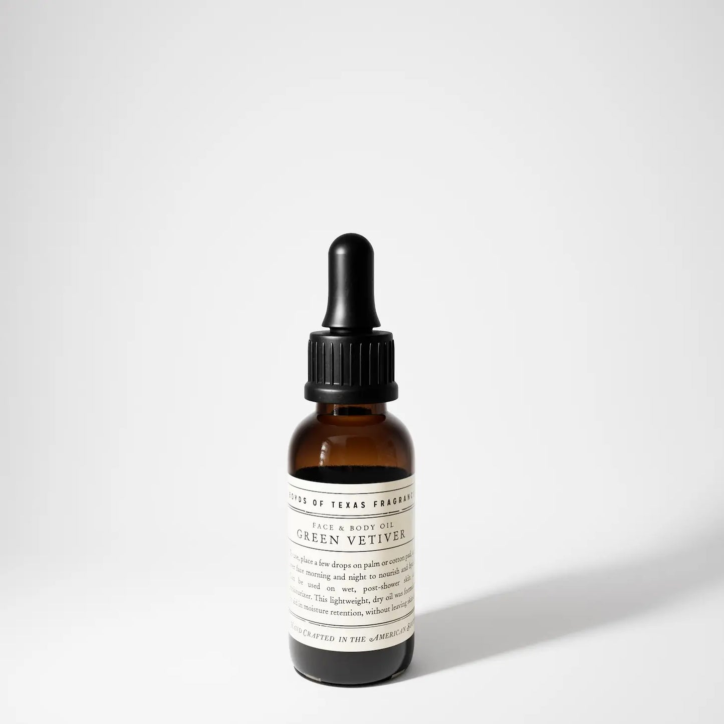 Green Vetiver Face + Body Oil