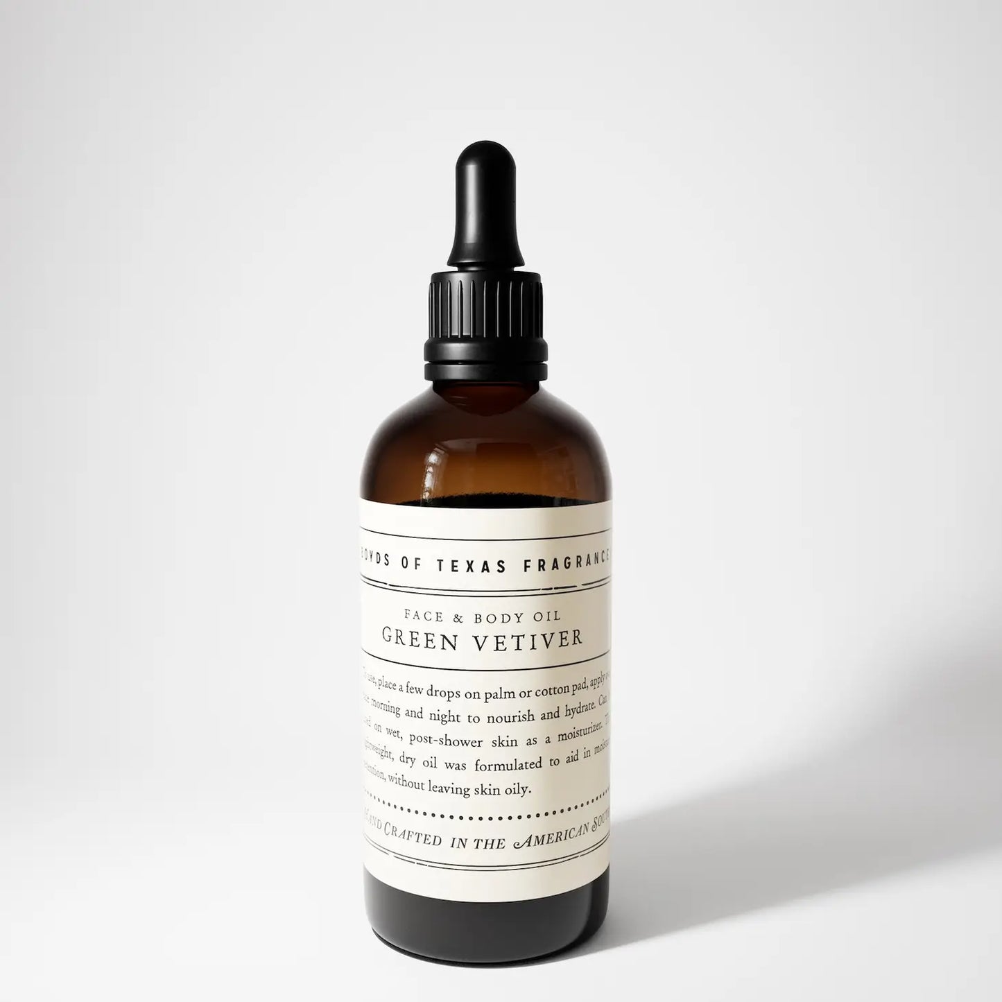 Green Vetiver Face + Body Oil