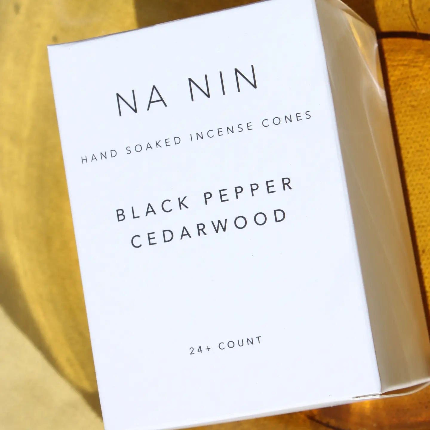 Black Pepper & Cedarwood Incense Cones