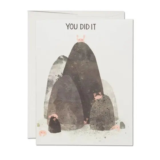 Crabs Congratulations - You Did It Card