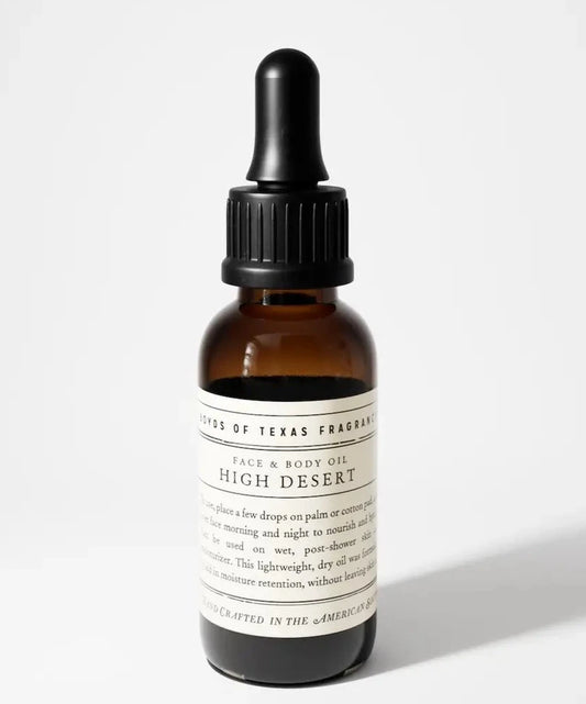 High Desert Face + Body Oil