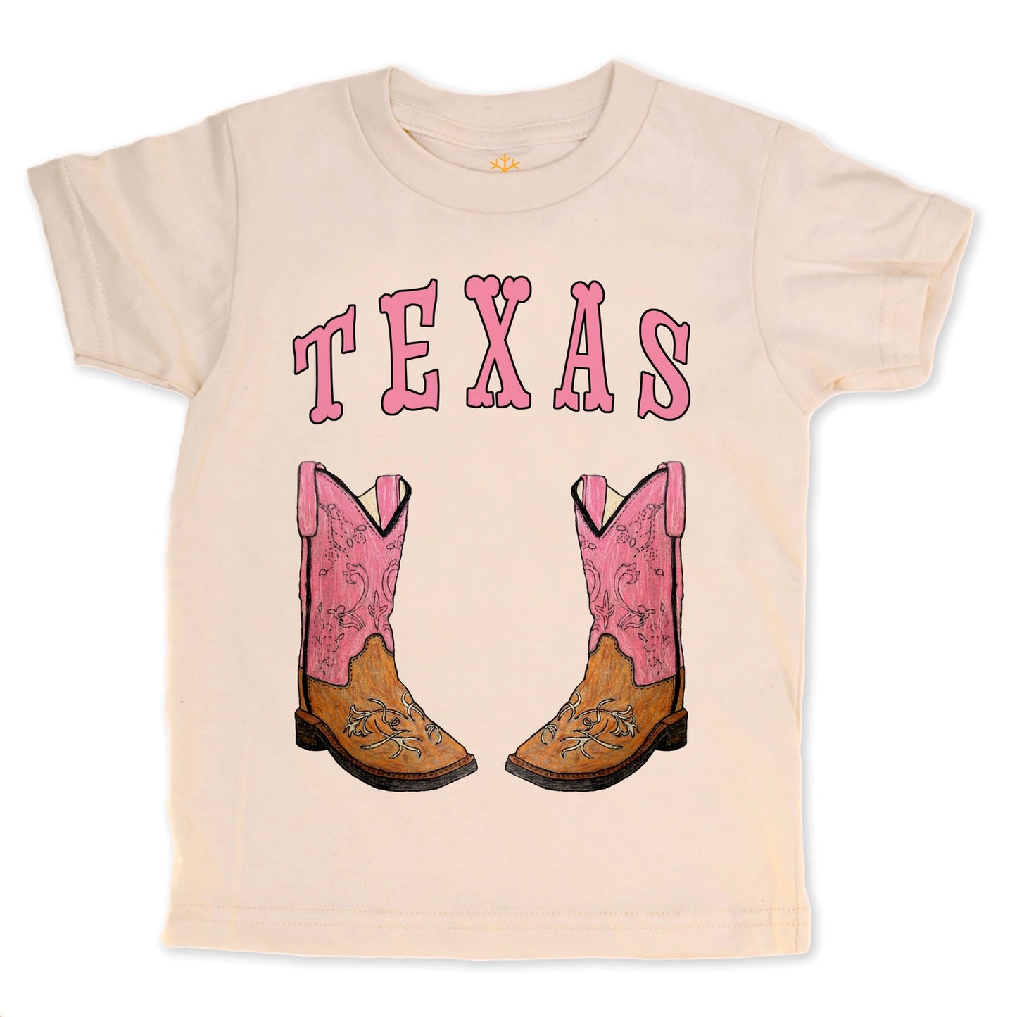 Pink Cowboy Boots Tee