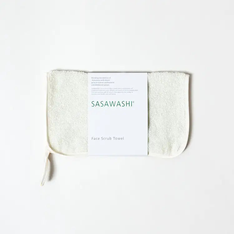 Sasawashi Face Scrub Towel