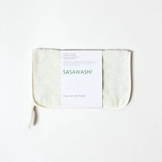 Sasawashi Face Scrub Towel