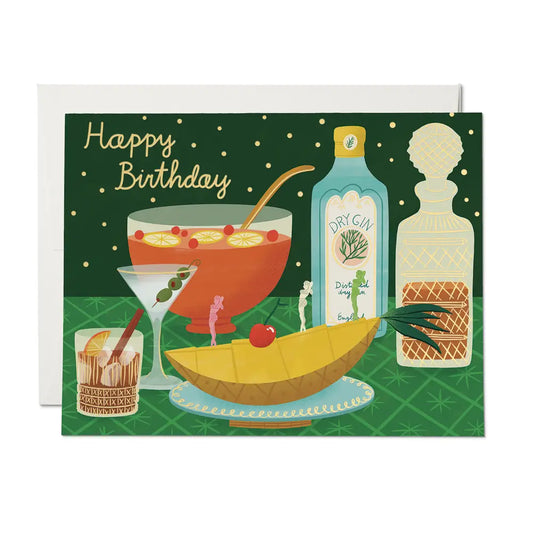 Boozy Birthday Card