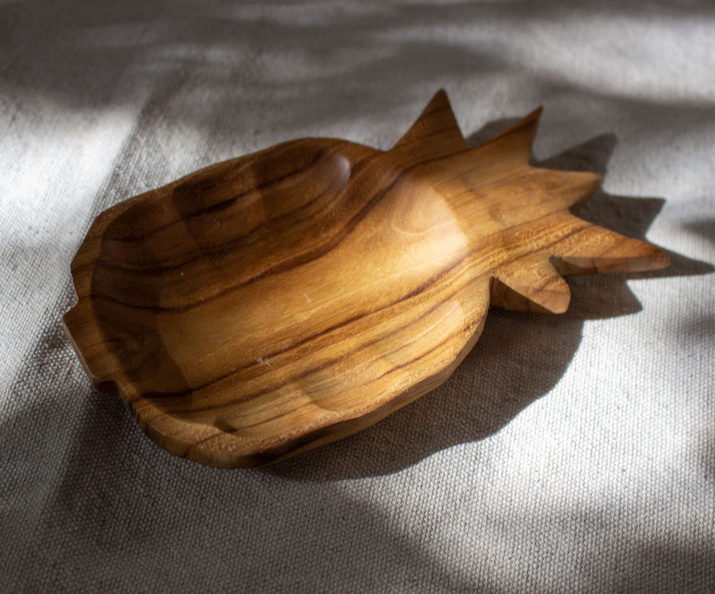Teak Wooden Pineapple