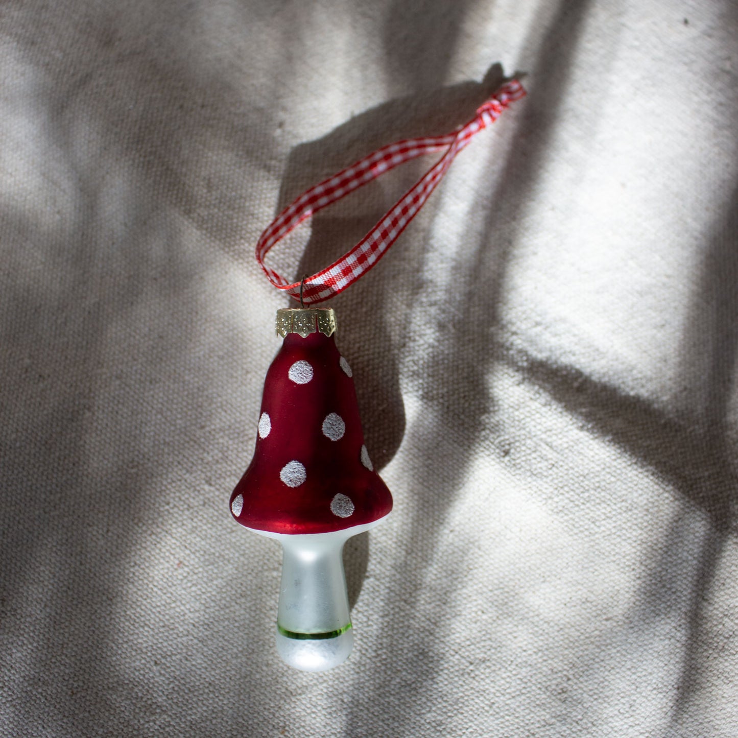 Red Mushroom Ornament