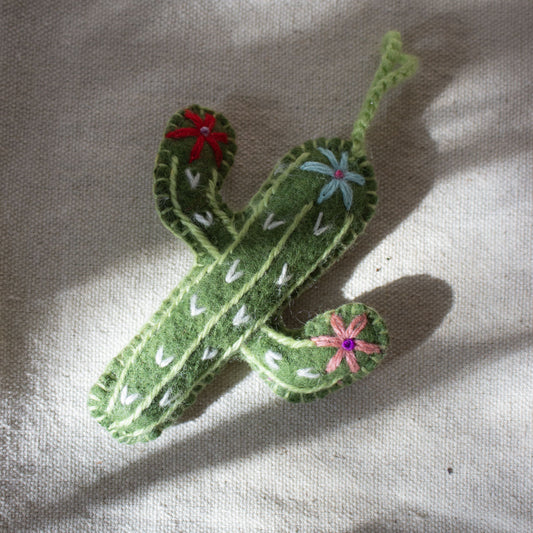 Felt Saguaro Cactus Ornament