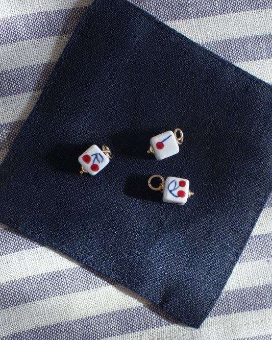 Cherry Dice Charm