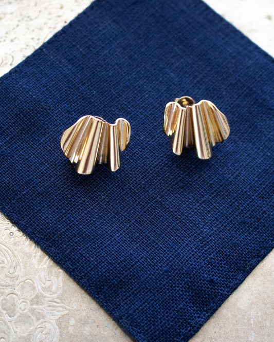 Wave Stud Earrings