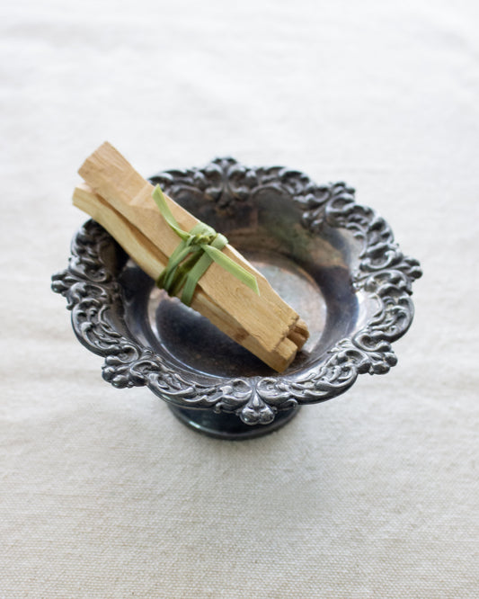 Silver Plated Nut Dish
