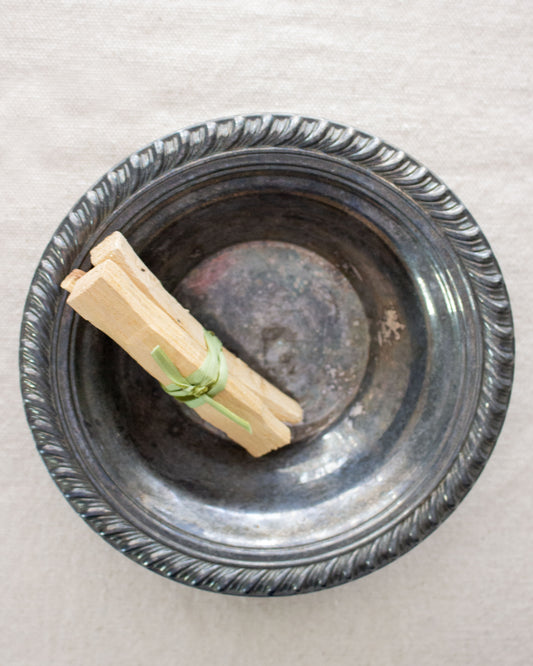 Silver Plated Nut Dish