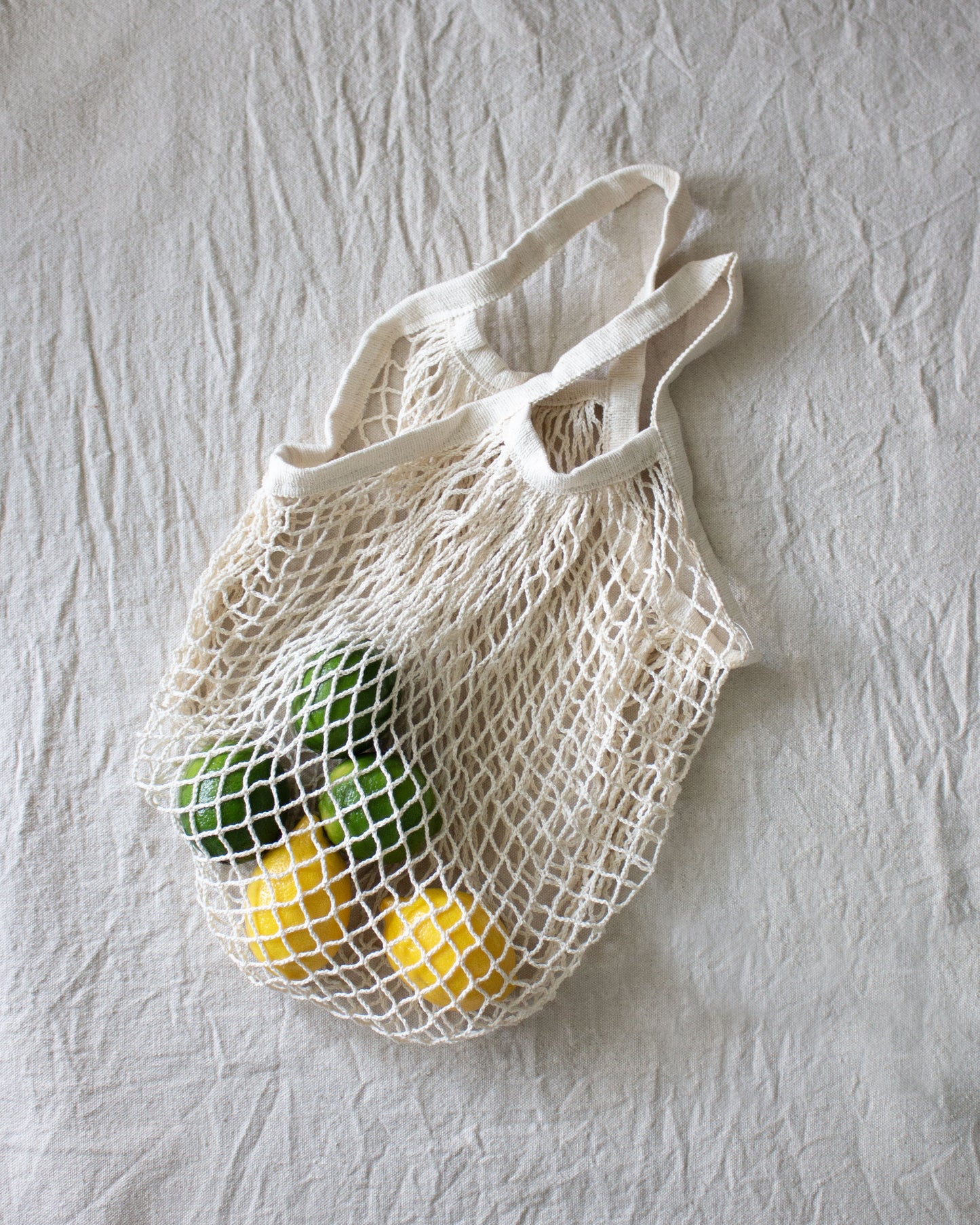 Cotton Mesh Vegetable Tote
