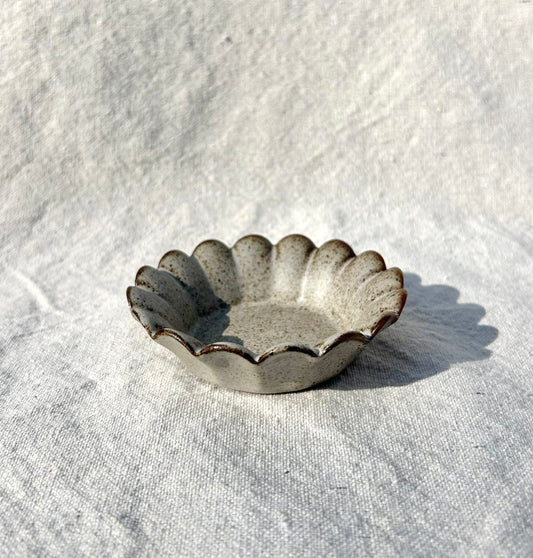 Flower Ceramic Pinch Bowl