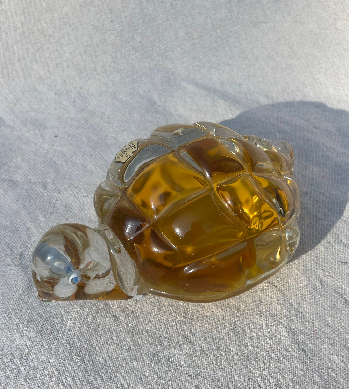 Amber Glass Turtle