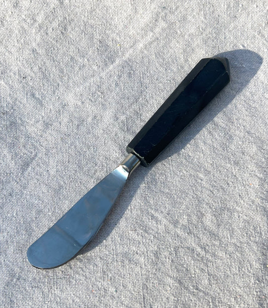 Cheese Knife - Black Stone