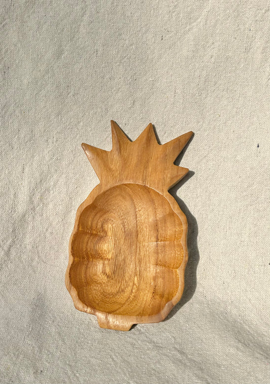 Teak Wooden Pineapple